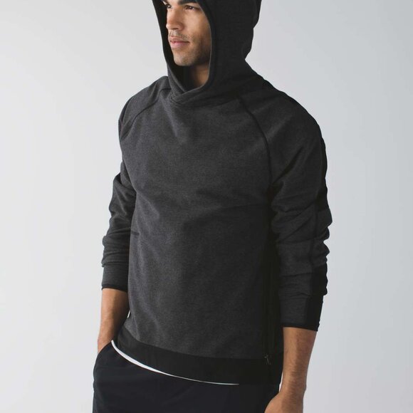 lululemon athletica Other - Lululemon ~ Men’s Synth French Terry Hoodie in size Large with Hem Side Zippers